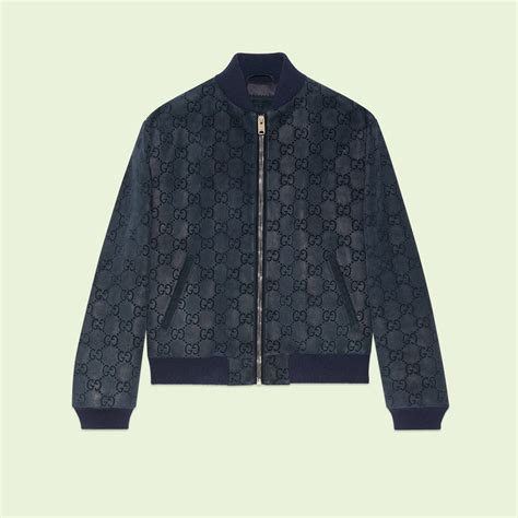 gucci bomber jacket price|Gucci gg print jacket men's.